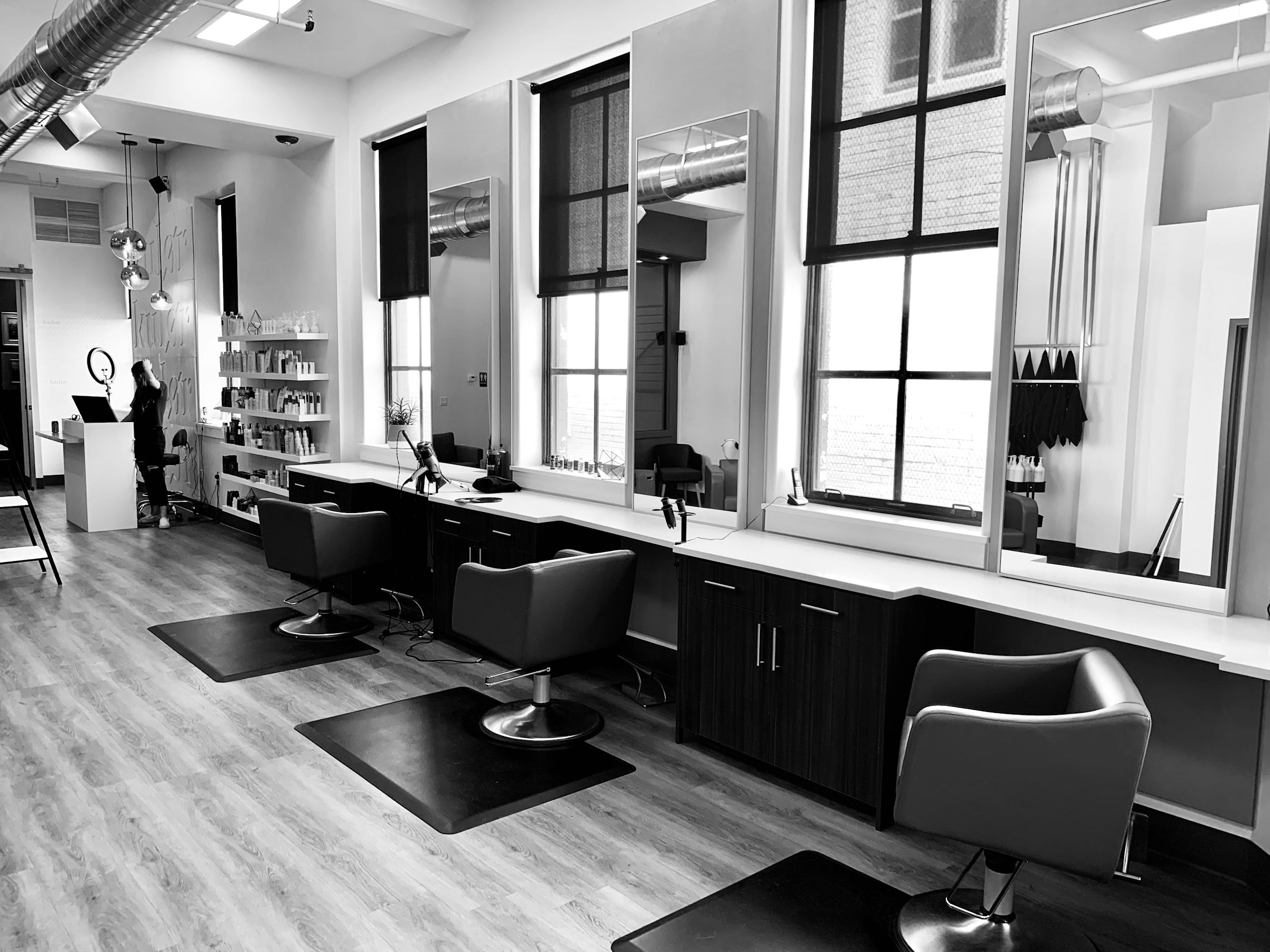Hair Salon BLOOMの店内